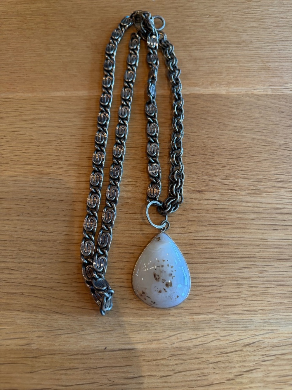 Heavy weighted necklace
